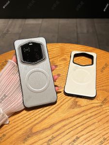 Ultra Thin Metallic Leather Magnetic Charging Protective Case For Honor Magic Series