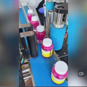 Conveyor Bottle Labelling Machine