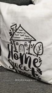 Sarung Bantal Sofa Ukuran 40x40 Motif Cactus Murah Kain Blacu Berkwalitas Estetik