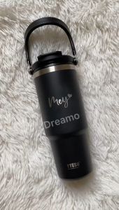 Tyeso Mug Tumbler Stainless Steel Custom Design Print Laser Engrave Gift Botol Thermos Nama Hadiah Keluli Tahan Karat
