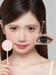 TINACON | Mắt Kính Kontakt Đen Đường Kính Lớn 14.5mm 6 Tháng