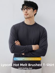 PERDONTOO | Warm Heating German Sperotto Milled Tencel Long Sleeve T-shirt