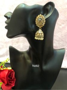 🎉Erring from india ตุ้มหูนำเข้าจากอินเดีย งานหรูหรามหารานี มีสีให้เลือกพร้อมส่งค่ะ