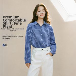 INMAN | High Sensation Checkered Long Sleeve Shirt