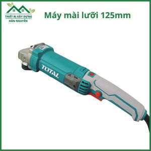 Máy cắt cầm tay Total TG110125565 lưỡi 125mm công suất 1100W có chỉnh tốc độ công tắc bóp máy mài cầm tay 1 tấc 25