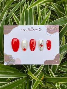 [AURISTELLA] PRESS ON NAILS/ FAKE NAILS/ KUKU PALSU/ CUSTOM