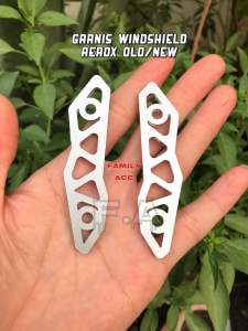 GARNISH/ PEMANIS WINDSHIELD PNP MOTOR NMAX OLD 2015-2019 / NMAX NEW 2020-2024 / AEROX OLD/NEW AKRILIK GRADE A TEBAL 3MM