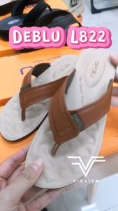 VIDVIEW รองเท้าแตะ แบบหนีบ Deblu L822 รองเท้าเพื่อสุขภาพ เบอร์ 36-41