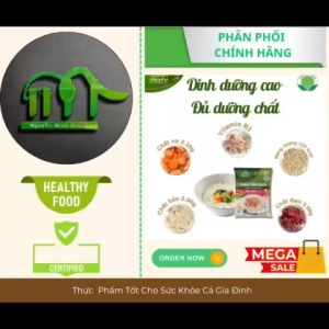 [HCM]COMBO 7 GÓI -  Cháo Yến Mạch Thịt Gà Đông Trùng Hạ Thảo XUÂN AN 40G