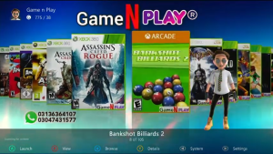 Máy chơi game xbox 360 Fat /Slim hắc Aurora 250/320G full phụ kiện đẹp 90%