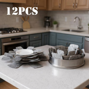 Pan Protectors For Stacking Pan Separators Protectors Pot Protectors Stacking Pot Pads Anti-Slip to Avoid Scratching or Marring