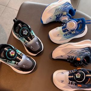 Soft Time Childrens sports shoes รองเท้าเด็ก กีฬา รองเท้าวิ่งสําหรับเด็กชาย แฟชั่น รองเท้าตาข่าย ระบายอากาศได้ดี พื้นนุ่ม สวมใส่สบาย