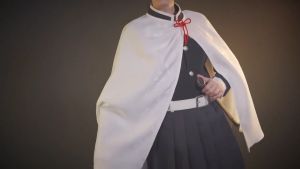 Anime Kanao Tsuyuri Kanawo Cosplay Costume sword Dress Clothing Kimono Outfit Wig Adult Kids