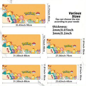 Lugia & Ho-Oh Fantasy Scene Gaming Mouse Pad Large Non-Slip Desk Mat