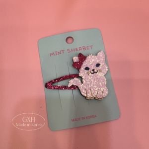 Cute BB Clip Dog Hair Accessories Poodle Style White Cat Forehead Fringe Edge Clip Childrens Accessories Hair Decorations