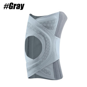 Thin Cross Sports Knee Brace Meniscus Protection Knee Support for Running Fitness Tennis Sports Non-Slip Compression Knee Sleeve