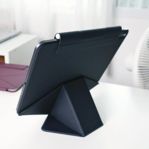 Ốp Lưng Dynamic Folio Cho iPad Pro 13/11 iPad Air 13/11 iPad Mini A17 - Bao Da Giả Có Chức Năng Chân Đế