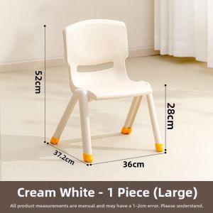 Citylong | Sturdy Reinforced Childrens Chair For Home And Kindergarten Use With Backrest