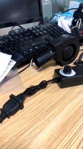 ️️จัดส่งภายใน 24 ชั่วโมง️️ พัดลมหอยโข่ง ปรับรอบได้ 12V DC กับอะแคปเตอร์ ปรับได้ ลมแรง พัดลมระบายอากาศ พัดลมเทอร์โบ