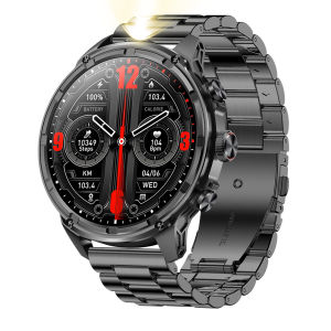 Smartwatch Men Outdoor 1.85inch AMOLED Bluetooth Call GPS Track 710mAh Battery LED lighting Smart Watch