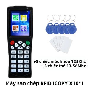 Máy Đọc Thẻ Thông Minh ICOPY X10 Ghi Thẻ NFC RFID Giao Diện USB Lập Trình Viên Khóa ID IC Tương Thích Wifi Sao Chép Thẻ 13.56Mhz