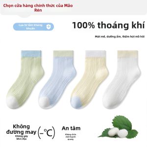MiiOW | Vớ Lưới Mát Mẻ Chống Vi khuẩn Thoáng Khí Mùa Hè Cỡ Trung