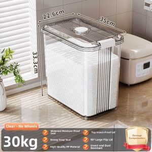 MEIZHUFU | Pest-Proof Moisture-Proof Large Capacity Food Storage Container
