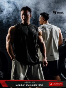 Monster Guardians | Áo Thun Tập Luyện Nam Thông Gió và Bền Cho Mùa Xuân/Hè