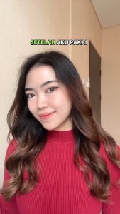 ORIFIA Natural Brown Hair Treatment Shampoo Box isi 2 sachet - Sampo Perawatan Rontok Ketombe Uban