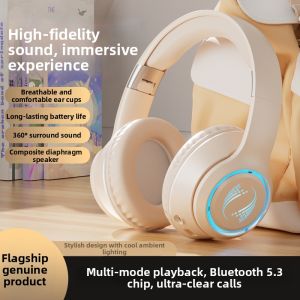 Jipingfan | Noise Canceling Wireless Bluetooth Gaming Headset with Microphone