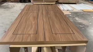 (PRE ORDER  7-10 วัน) ประตูภายนอก HERs 2 PLASTWOOD รุ่นH2.ปิดผิวลามิเนตEXTERIOR HPLทนแดด ทนฝน ติดตั้งบานเลื่อนได้