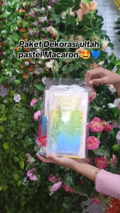 Paket Ulang Tahun Macaron | balon ulang tahun dekorasi pastel | Ultah anak murah