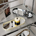 ZHIZHOU | Elegant Storage Hand Tray Mirror Finish. 