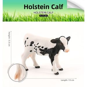 YUYOU | Dairy Cow Figure Set Toy Plastic Farm Decoration