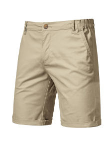 2025 Mens Solid Color Casual Short Pants Beach Breathable Comfortable Straight Short Trousers Hawaiian Holiday MenS Pants 3XL