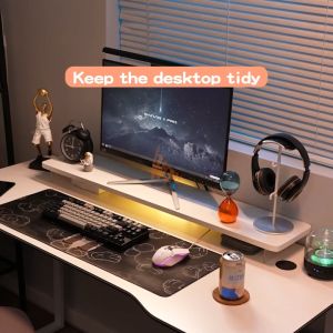 Monitor Stand Monitor Riser Monitor Rack Acrylic table rack Desk Organizer Rack Desktop Rack Computer Stand Rak Komputer