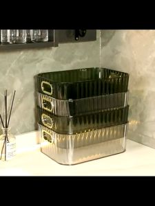 Little.Daisy98 กล่องเก็บของ กล่องพลาสติกใส ขนาดเล็ก  พร้อมส่ง สําหรับใส่ของ