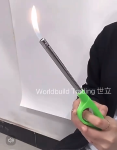Ignition Rod Outdoor BBQ Igniter Tool Stick Long handle Gas Stove igniter with Aeration Fluid Kitchen Tool