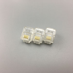 Hạt điện thoại RJ11 đầu bấm hạt điện thoại túi 100 hạt