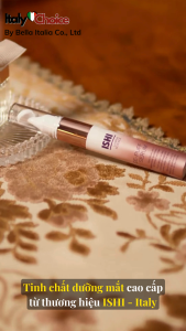 Ishi De-puff Serum - 10ml - Serum giảm quầng thâm và bọng mắt 3 đầu lăn