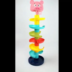 Mainan Anak Edukasi Rolling Ball Seluncuran Jalur Bola Kelereng