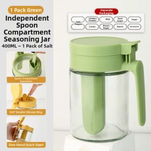 Sealable Moisture-Proof Spice Bottle Set