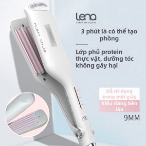 LENA | Lena Mini Corn Wave Hair Curling Iron Mini Hair Straightener And Curler Hairdressing Tool Travel Size Hair Curling Iron