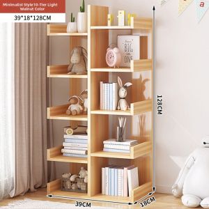 Multi-level Simple Floor Standing Display & Storage Shelf