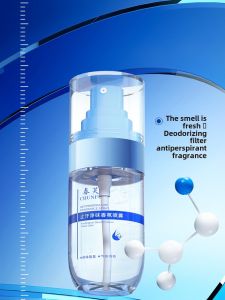 Chunfu Womens Anti-Sweat Deodorant Spray ening Fox Odor Hand Sweat Perfume Body Mist Small Bottle Clear Dryness