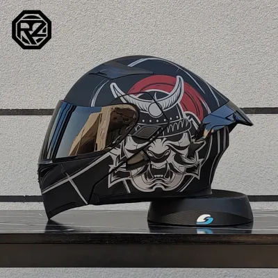 ORZ | Dual Lens Full Face Motorcycle Helmet 3C Certification