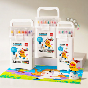 deli | Quick Drying Non Sticky Water Soluble Oil Pastels