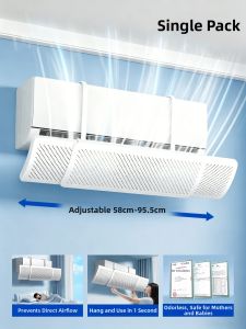 ZTION | Anti-Direct Wind Adjustable Baffle with Filter Cotton