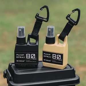 Botol Travel TANK 80 ml Lotion Spray Gel Parfum Isi Ulang Camping Hiking Tour