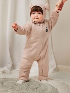 MINI BALA | Bộ Đồ Bé Gái Chống Lạnh Mùa Đông Cotton
